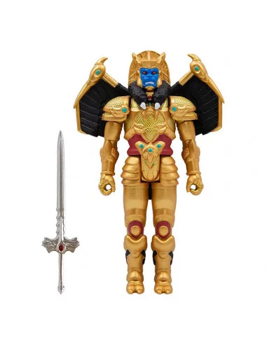 es::Mighty Morphin Power Rangers Figura ReAction Goldar 10 cm 