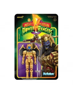 es::Mighty Morphin Power Rangers Figura ReAction Goldar 10 cm 2