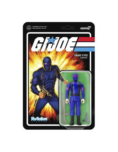 es::G.I. Joe Figura ReAction Snake Eyes RAH 10 cm
