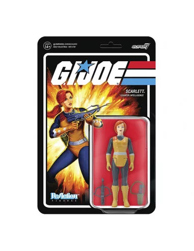 es::G.I. Joe Figura ReAction Scarlett 10 cm 