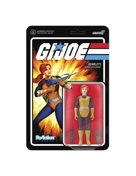 es::G.I. Joe Figura ReAction Scarlett 10 cm 