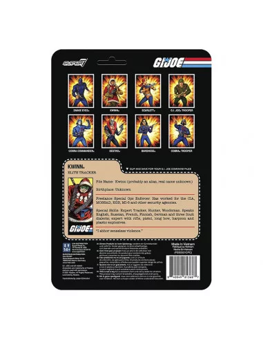 es::G.I. Joe Figura ReAction Kwinn 10 cm