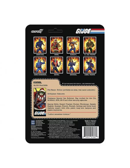 es::G.I. Joe Figura ReAction Kwinn 10 cm