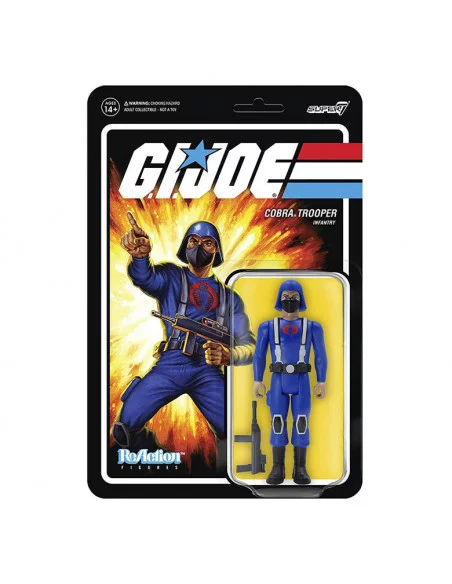 es::G.I. Joe Figura ReAction Cobra Trooper Y-back Tan 10 cm 