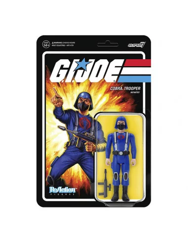 es::G.I. Joe Figura ReAction Cobra Trooper H-back Pink 10 cm