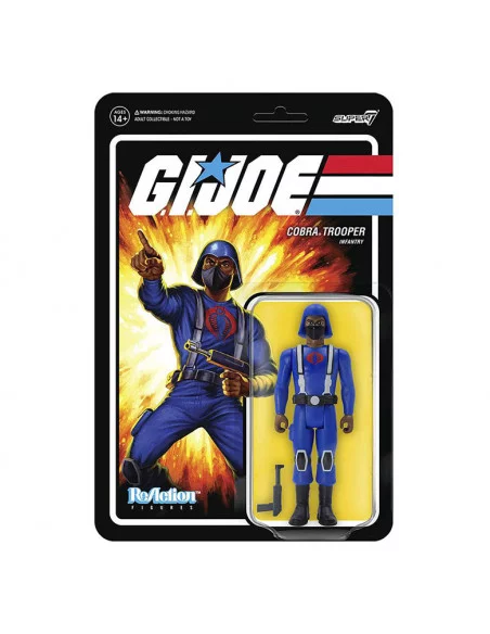 es::G.I. Joe Figura ReAction Cobra Trooper H-back Brown 10 cm