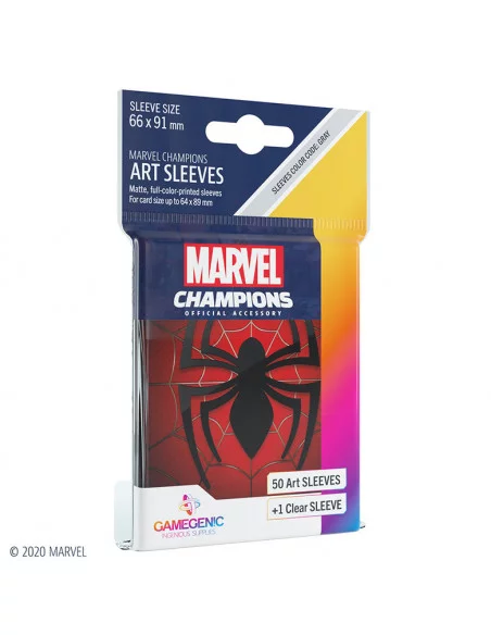 es::Marvel Champions Sleeves Spider-Man