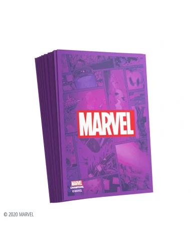 es::Marvel Champions Sleeves Marvel Purple