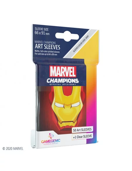 es::Marvel Champions Sleeves Iron Man 