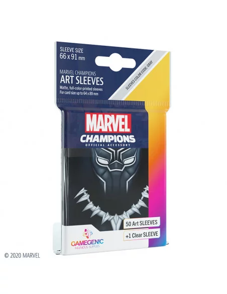 es::Marvel Champions Sleeves Black Panther