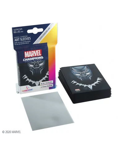 es::Marvel Champions Sleeves Black Panther