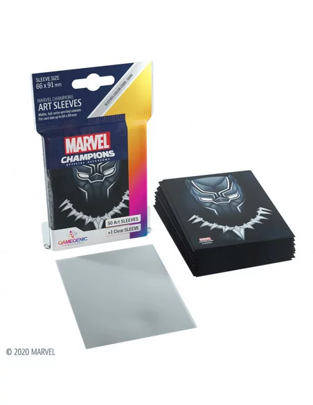 es::Marvel Champions Sleeves Black Panther