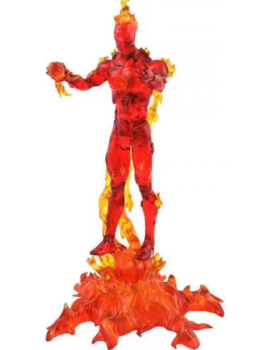 es::Marvel Select Figura La Antorcha Humana 18 cm