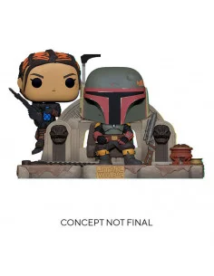 es::The Mandalorian Pack de 2 Funko POP Moment! Boba Fett & Fennec Shand 9 cm