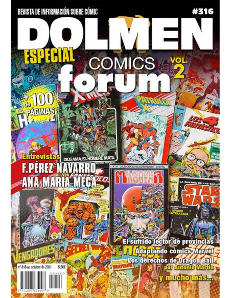 es::Dolmen 016: Especial Cómics Forum 2ª parte