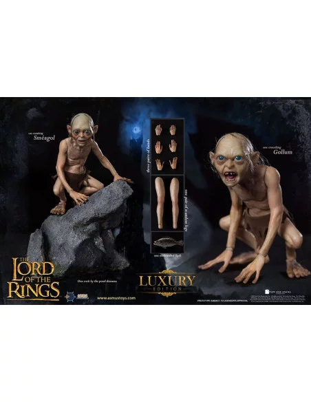 es::El Señor de los Anillos Figura 1/6 Gollum Luxury Edition 19 cm