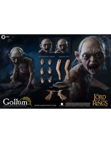 es::El Señor de los Anillos Figura 1/6 Gollum 19 cm 