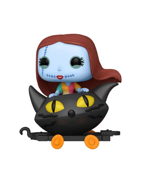 es::Pesadilla antes de Navidad Funko POP! Disney Train Cart Sally in Cat Cart 9 cm