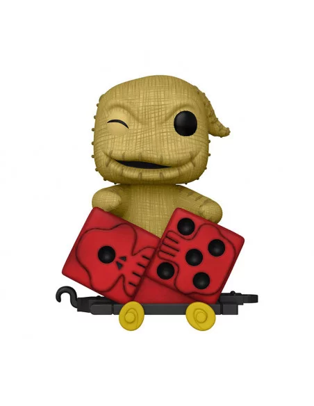 es::Pesadilla antes de Navidad Funko POP! Disney Train Cart Oogie in Dice Cart 9 cm