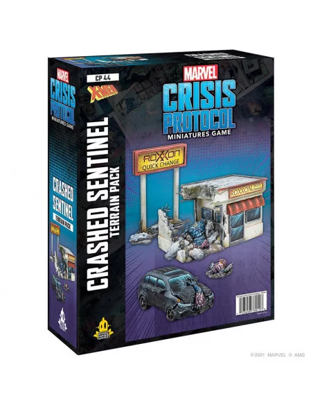 es::Marvel Crisis Protocol: Crashed Sentinel Terrain Expansion EN Inglés