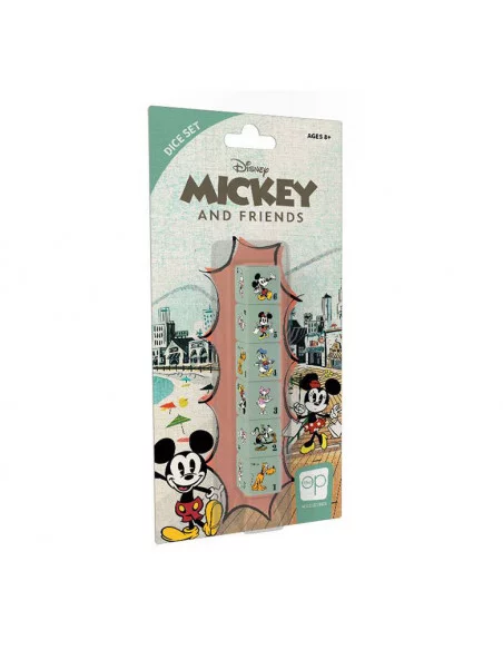 es::Disney Pack de Dados Mickey and Friends 6D6 6