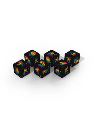 es::Disney Pack de Dados Rainbow 6D6 6 