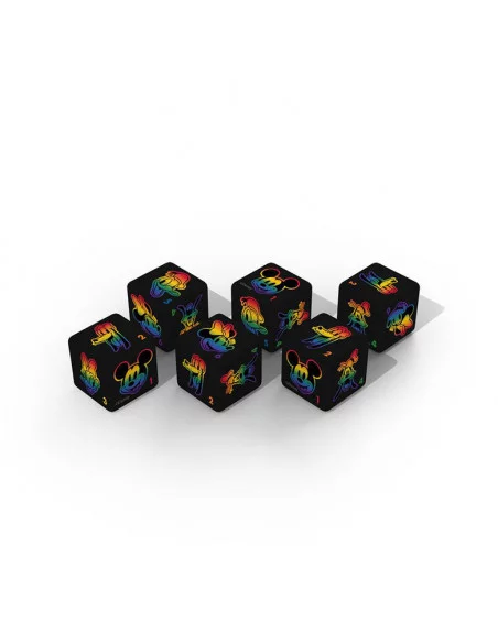 es::Disney Pack de Dados Rainbow 6D6 6 
