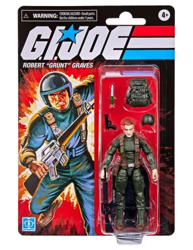 es::G.I. Joe Retro Series Figura Robert "Grunt" Graves 10 cm