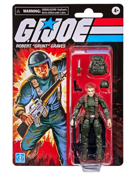 es::G.I. Joe Retro Series Figura Robert "Grunt" Graves 10 cm