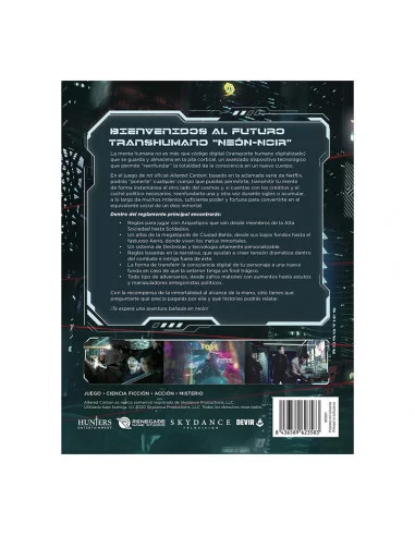 es::Altered Carbon - El juego de rol 