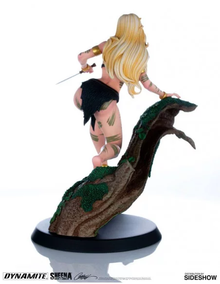 es::Women of Dynamite Estatua Sheena Night Stalker Variant by J. Scott Campbell 25 cm