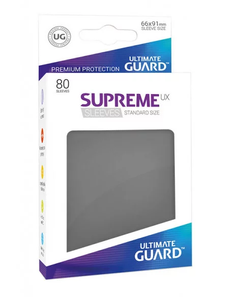 es::Fundas Supreme UX Color Gris Oscuro 80 unidades
