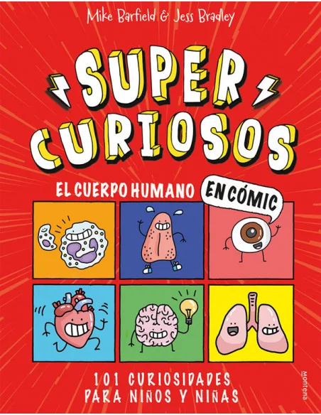 es::El Cuerpo Humano en Cómic. 101 Curiosidades Para Niños y Niñas Supercuriosos 1: Guía y Enciclopedia Divertida Para Aprender