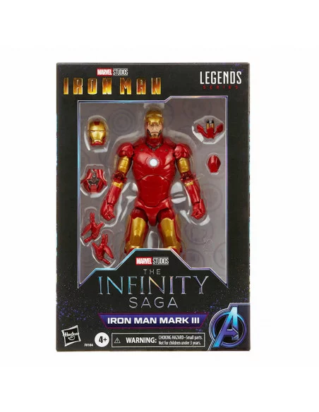 es::Marvel Legends The Infinity Saga Figura Iron Man Mark III 15 cm