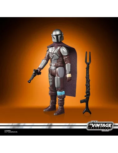 es::Star Wars The Mandalorian Retro Collection Figura 2022 The Mandalorian Beskar 10 cm