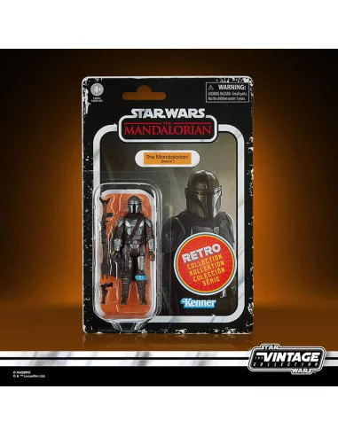 es::Star Wars The Mandalorian Retro Collection Figura 2022 The Mandalorian Beskar 10 cm