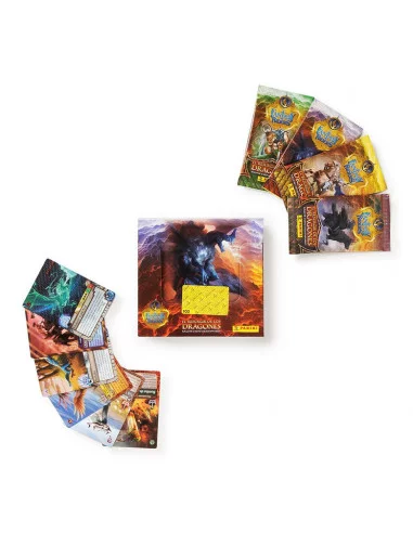 es::Fantasy Riders: El resurgir de los Dragones - Juego de cartas 1 sobre