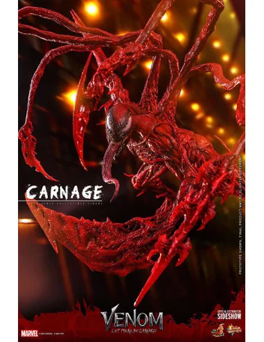 es::Venom: Habrá Matanza Figura Movie Masterpiece 1/6 Carnage Hot Toys 43 cm