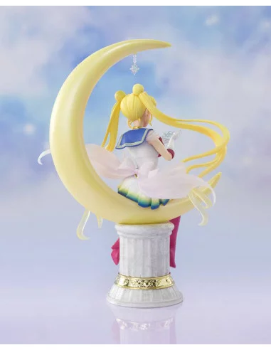 es::Sailor Moon Eternal Estatua FiguartsZERO Chouette Super Sailor Moon Bright Moon 19 cm