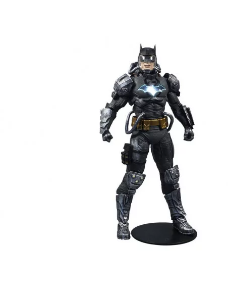 es::DC Multiverse Figura Batman Hazmat Suit Gold Label Light Up Batman Symbol 18 cm 