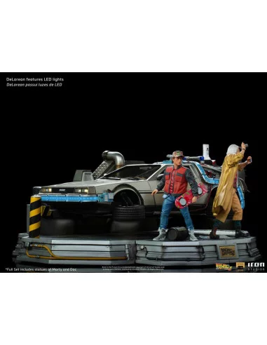 es::Regreso al Futuro II Estatuas 1/10 Art Scale Full Set Deluxe 58 cm
