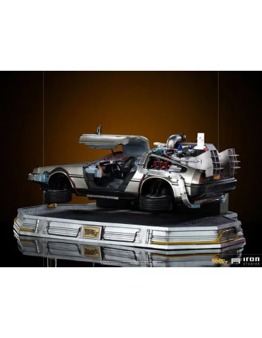 es::Regreso al Futuro II Estatua 1/10 Art Scale DeLorean 58 cm