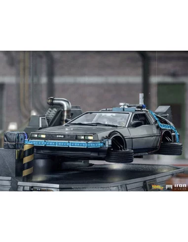 es::Regreso al Futuro II Estatua 1/10 Art Scale DeLorean 58 cm