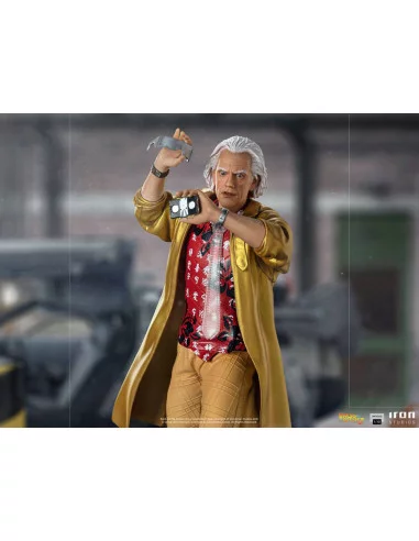 es::Regreso al Futuro II Estatua 1/10 Art Scale Doc Brown 25 cm