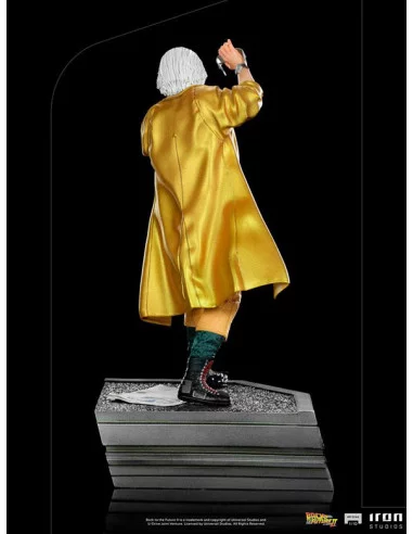 es::Regreso al Futuro II Estatua 1/10 Art Scale Doc Brown 25 cm