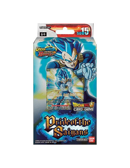 es::Dragon Ball Super Card Game: Pride of the Saiyans - Starter Deck 15