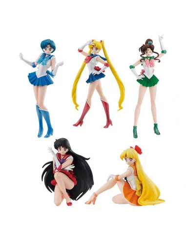 es::Sailor Moon Pack 5 Figuras HGIF Pretty Guardian 11 cm 