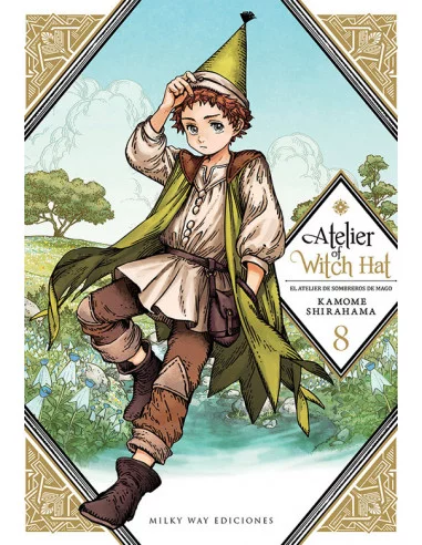 es::Atelier of Witch Hat vol. 08 Postal de regalo con la 1ª Edición