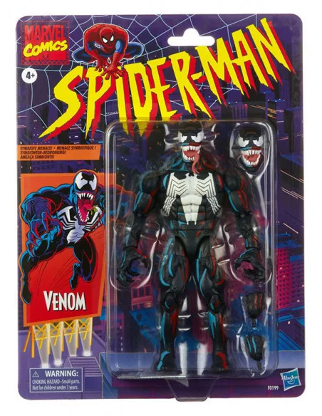 es::Marvel Legends Figura Retro Collection Series Figura 2021 Venom Pulse Exclusive 15 cm 