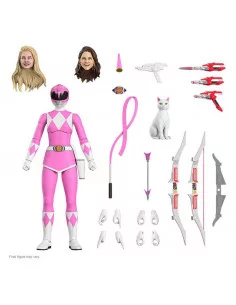 es::Mighty Morphin Power Rangers Galácticos Figura Ultimates Pink Ranger 18 cm